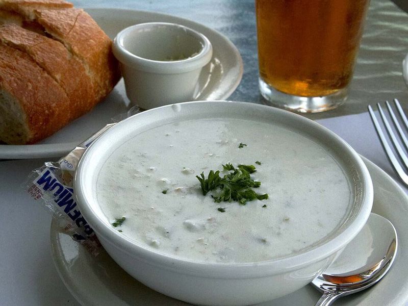 Rhode Island Clam Chowder
