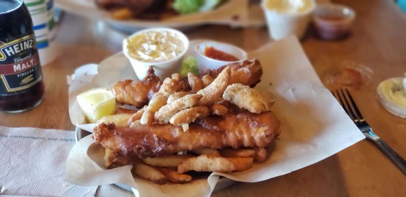 Clam Strips, Crab Cakes, and Other Ocean Bites Clam Strips, Crab Cakes, and Other Ocean Bites