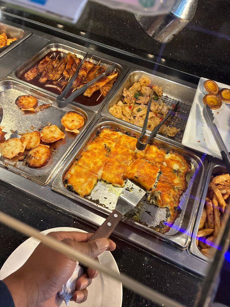 Clams, Mussels, And Baked Salmon