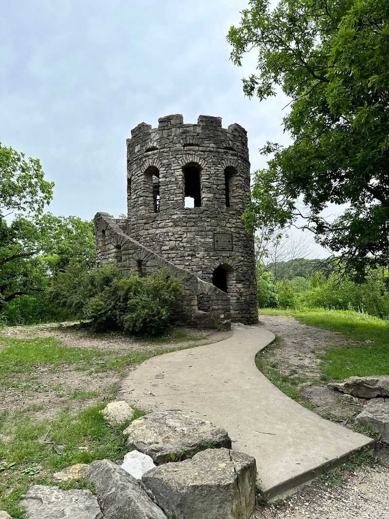 Clark Tower, Winterset's Castle In The Park Clark Tower, Winterset's Castle In The Park