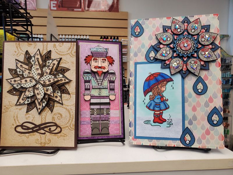 Classes Turn Curious Beginners Into Card Makers