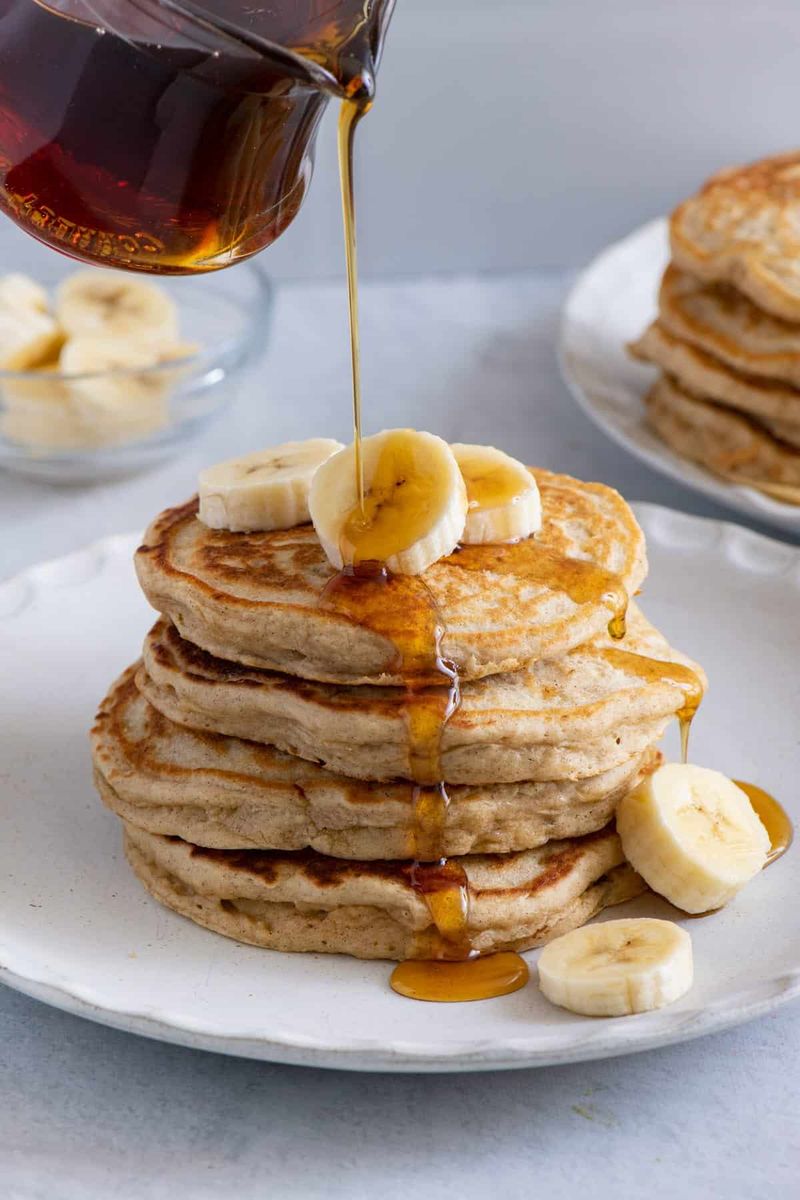 Fluffy Banana Pancakes