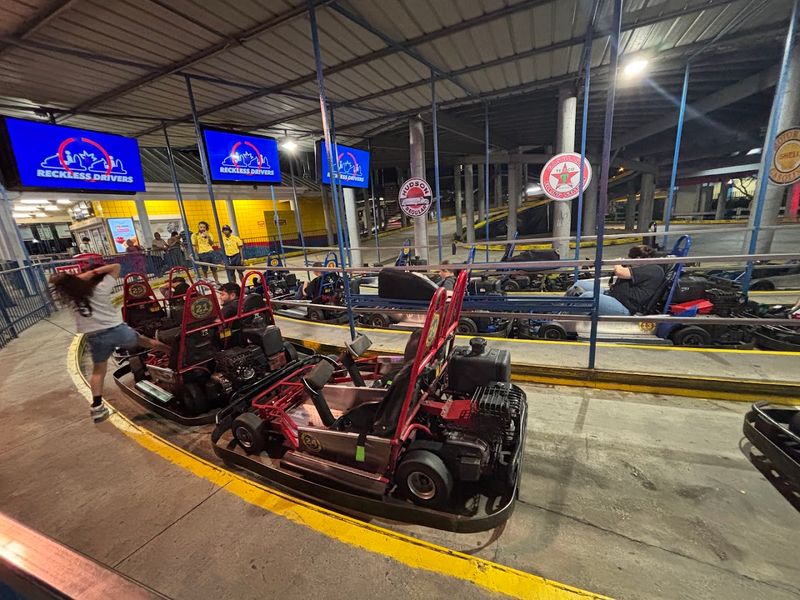 Vintage Shops Line The Walkways