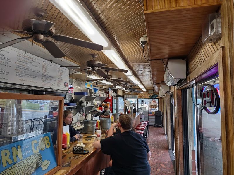 Classic Lunch Counter Seating With An Old-School Vibe