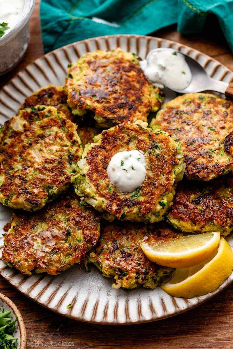 Crispy Zucchini Fritters That Won't Fall Apart