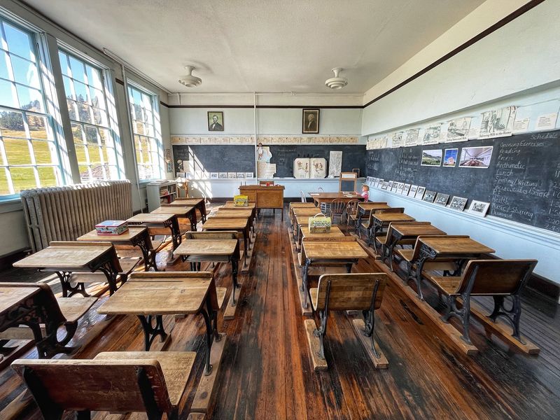 Classrooms Frozen At The Final School Bell