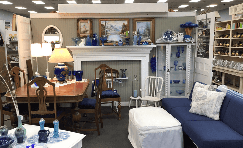 Clean aisles and organized displays