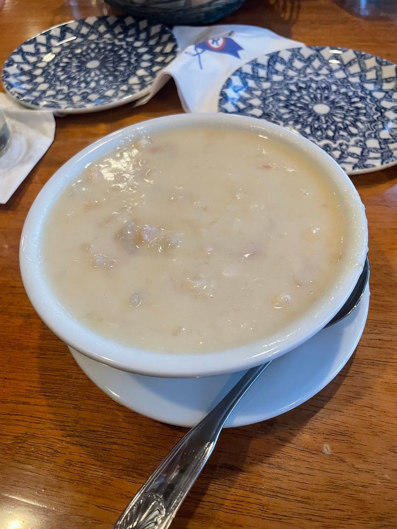 Clear Broth Chowder With Bragging Rights