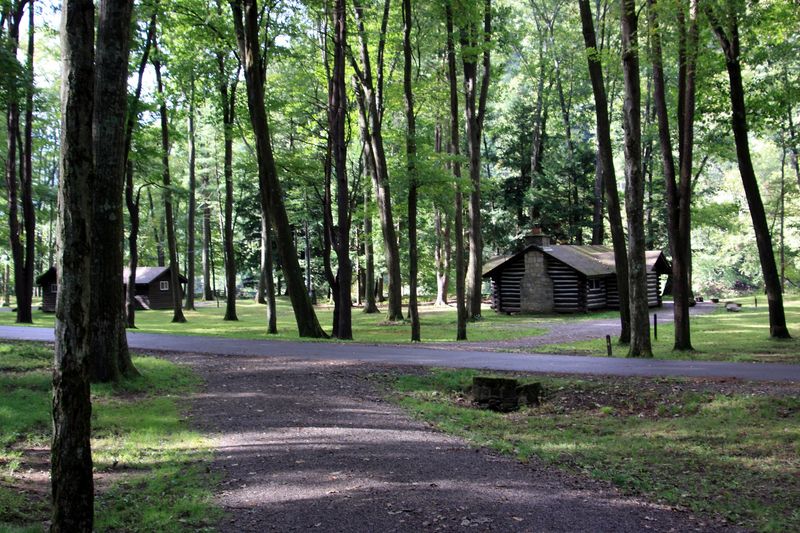 Clear Creek State Park Rustic Cabins, Sigel, Pennsylvania