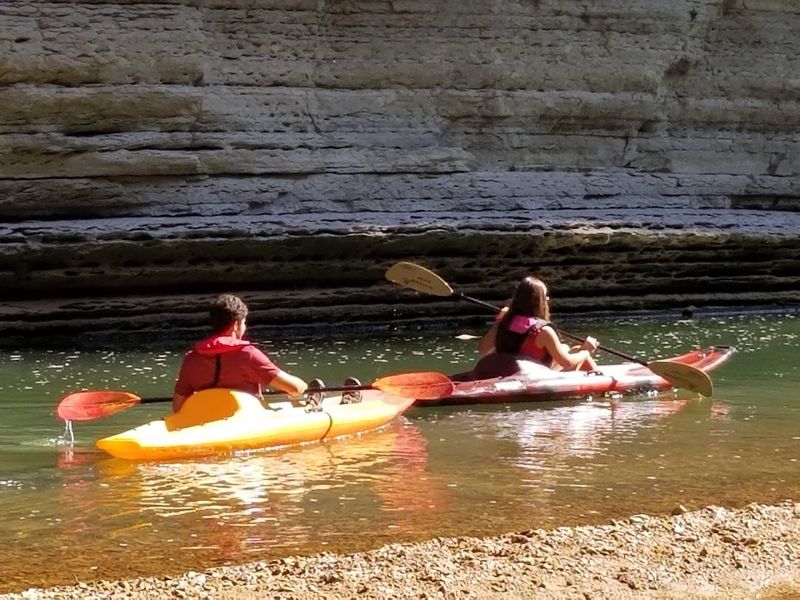 Clear Pools Beneath The Bluffs