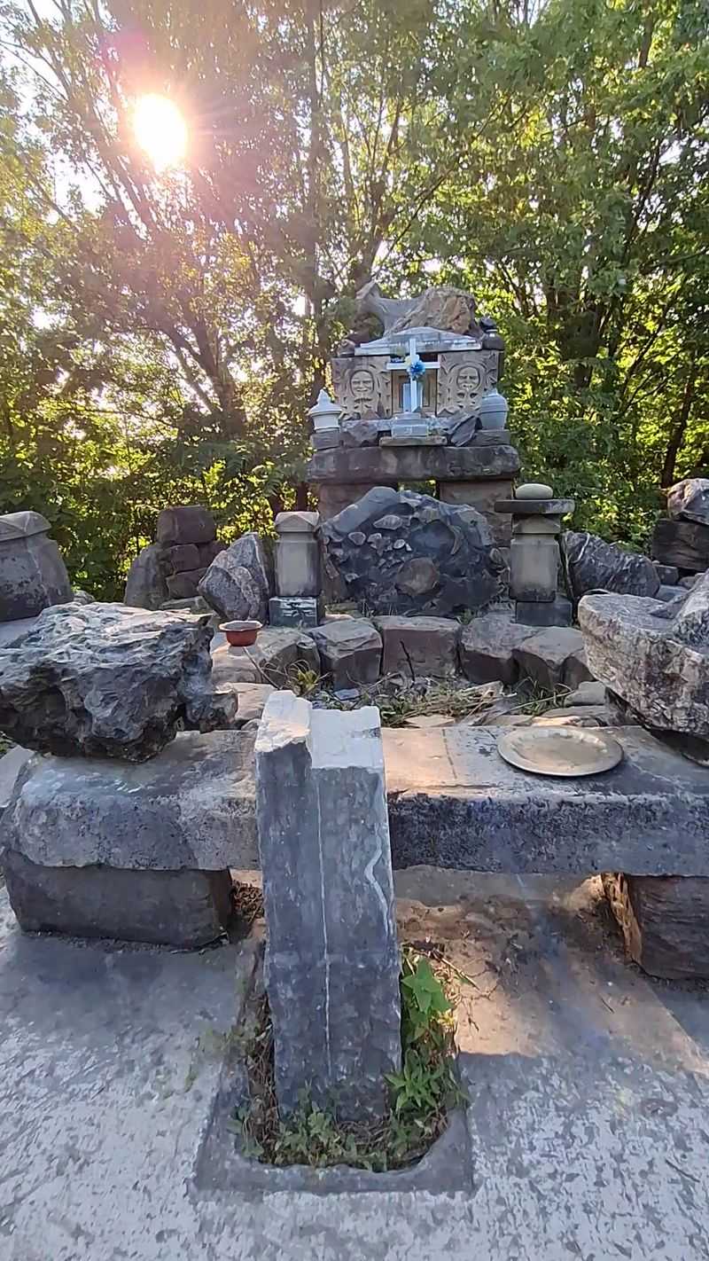 Climbing The Stone Pyramid