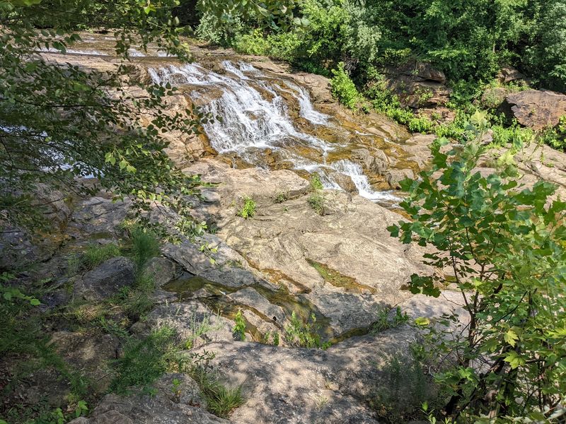 Climbing the Layered Rock Face