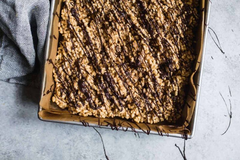 Churro Rice Krispie Treats