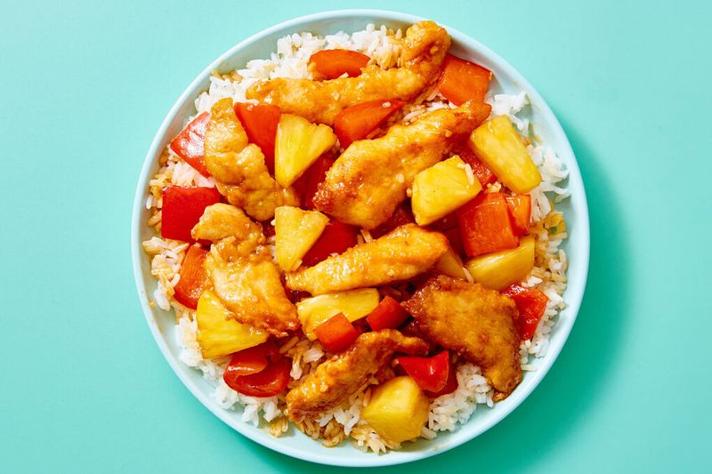 Sweet and Sour Pineapple Chicken