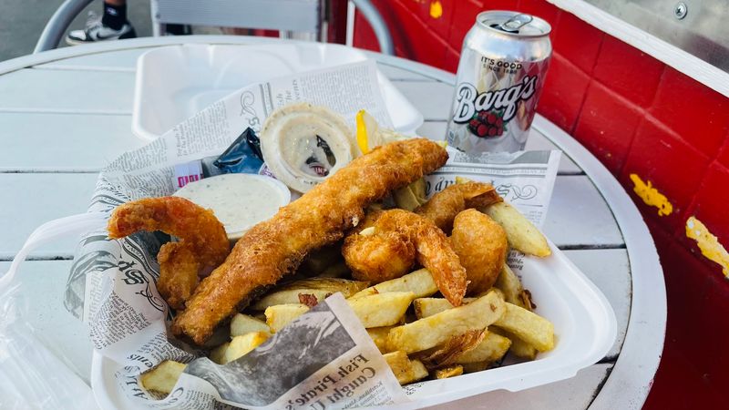 Rainbow Trout And Chips