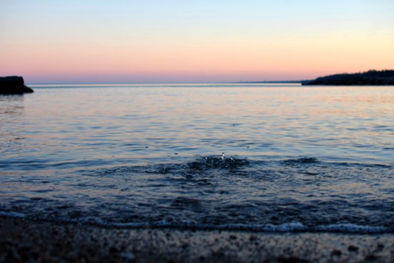 Sunset In Lake Bluff