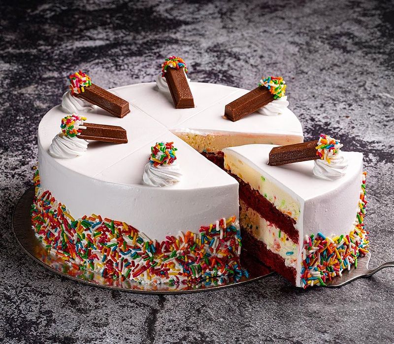 Coldstone Cake Batter Confetti: Birthday Party On A Plate