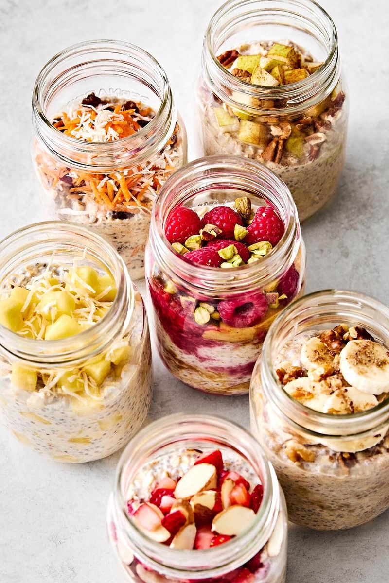 Mason Jar Overnight Oats