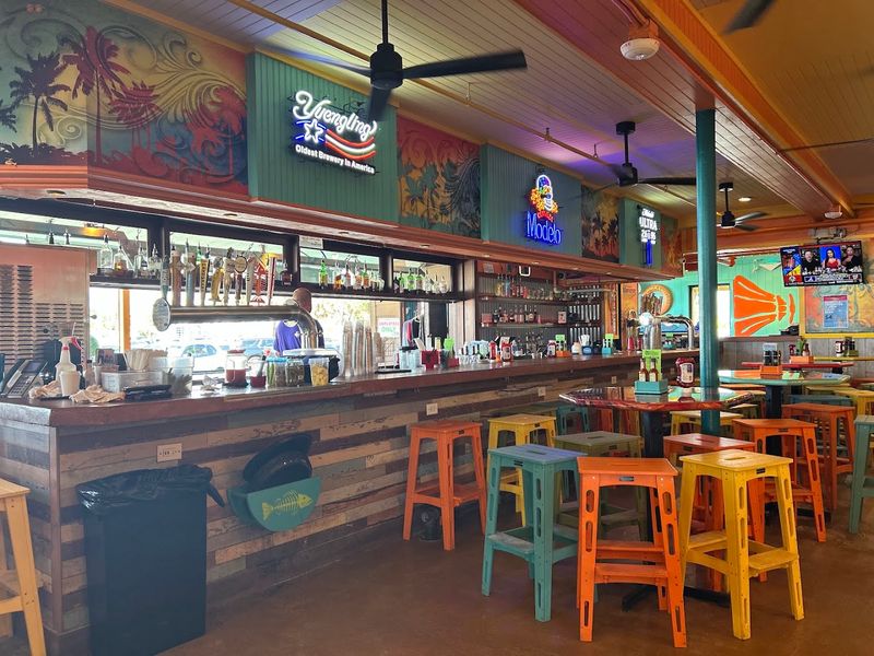 Colorful Decor And A Festive Beach Atmosphere