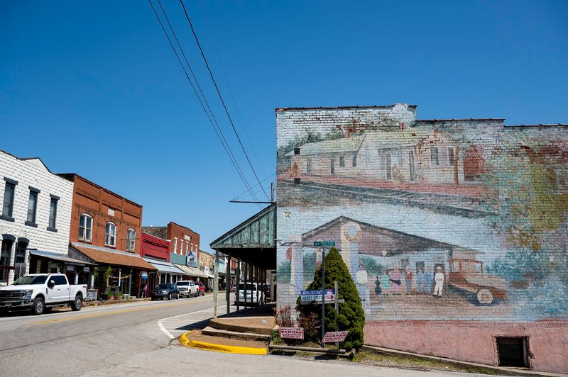 Colorful Facades Along The Old Downtown Blocks