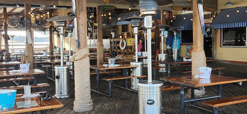 Lakeside Deck Views Over Calm Water