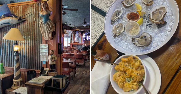 Come Hungry To This Arkansas Waterfront Restaurant With Its Oversized Seafood Plates