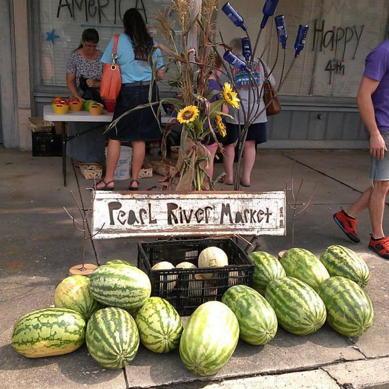 Watermelon Stands with Honor System Payment