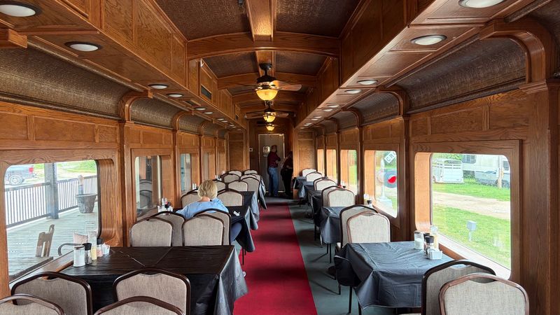  Comfort Food In A Historic Train Car