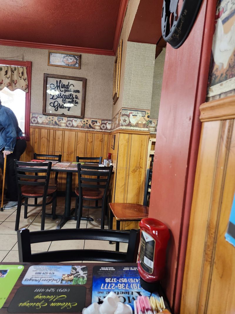 Inside The Cozy, No-Frills Dining Room