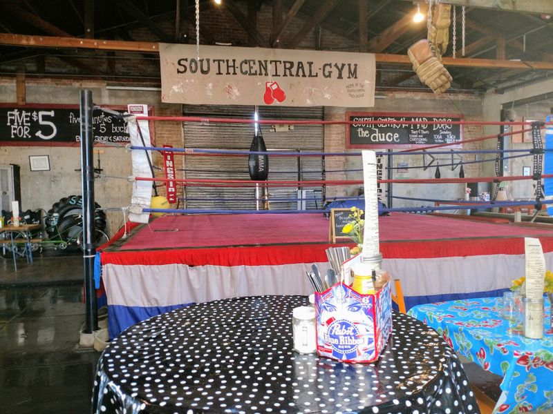 Vintage Games And Activities Scattered Throughout The Space