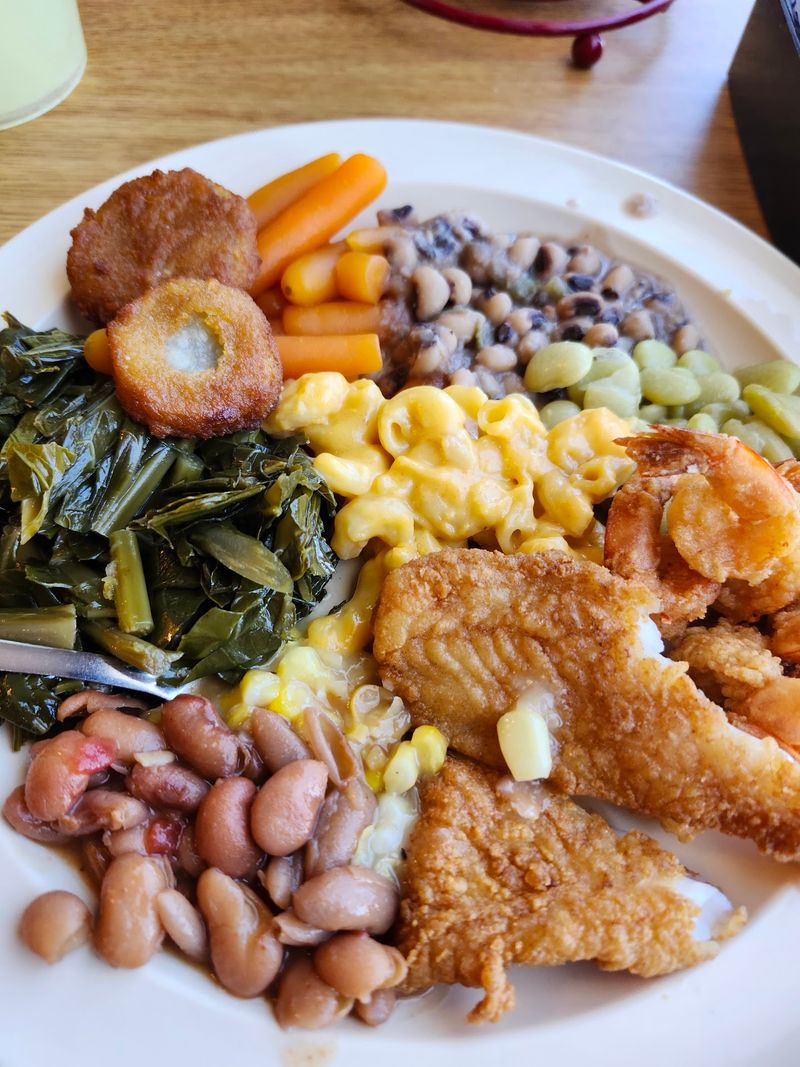 Comforting Sides And A Fresh Salad Bar