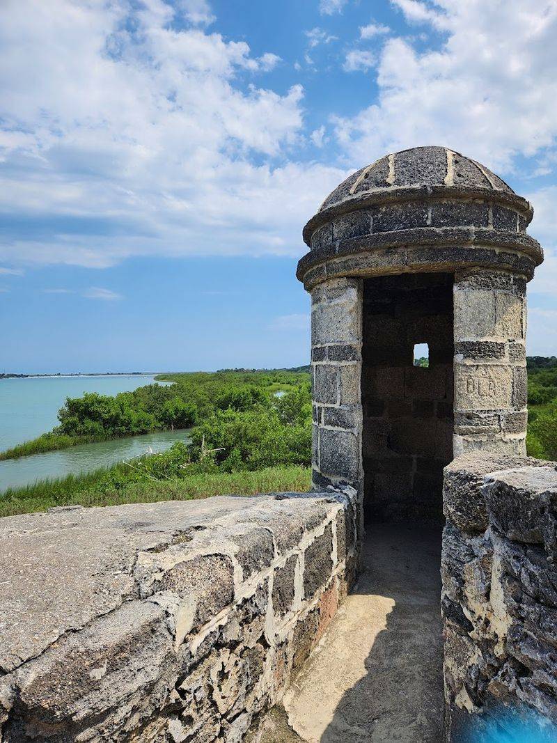 Boardwalk Trail Winds Through Coastal Hammock
