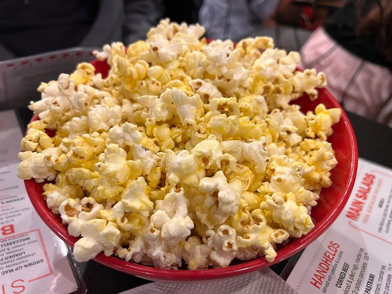 Complimentary Popcorn Sets The Tone Immediately