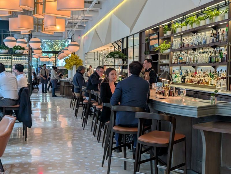 Counter Seating Offers Kitchen Theater