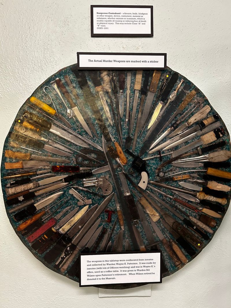 Confiscated Weapons, Inmate Art, and Artifacts You Won't Forget
