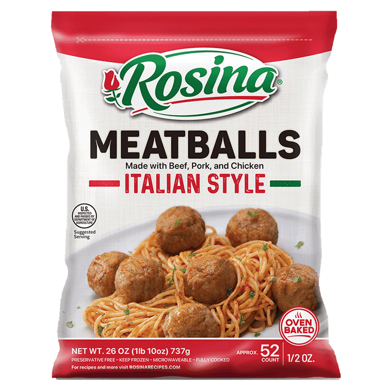 Rosina Italian Style Meatballs