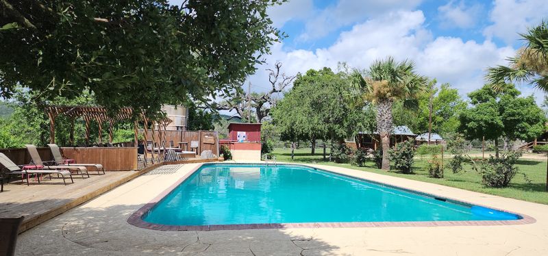 Cool Off At The Pool Or Cast A Line At The Fishing Pond