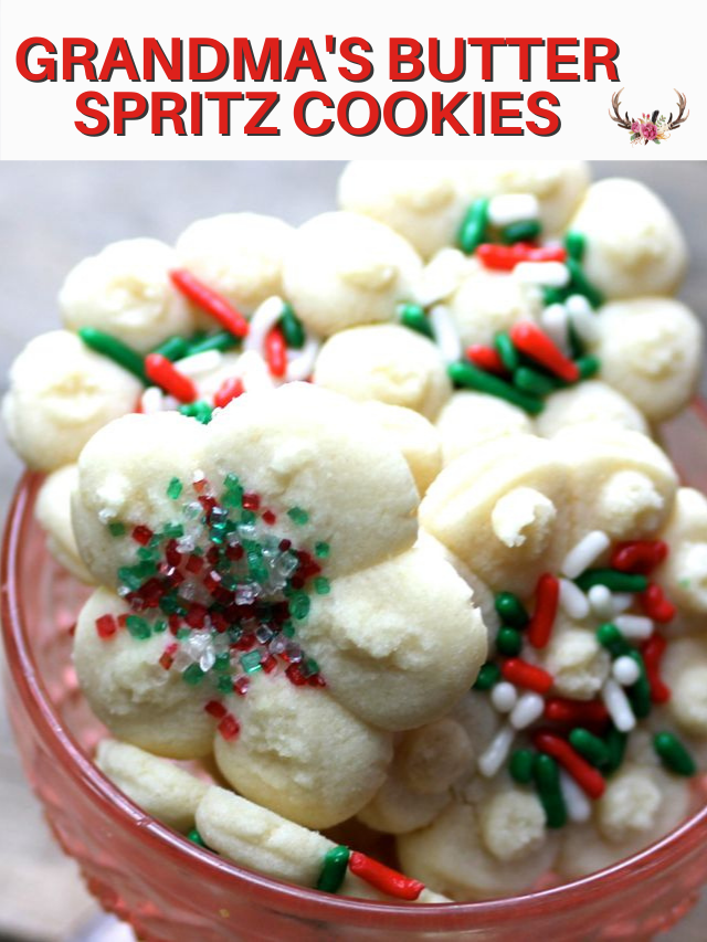 butter spritz cookies