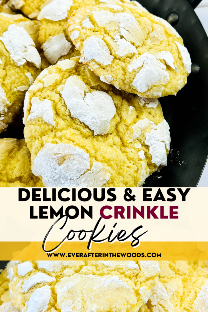lemon crinkle cookie recipe