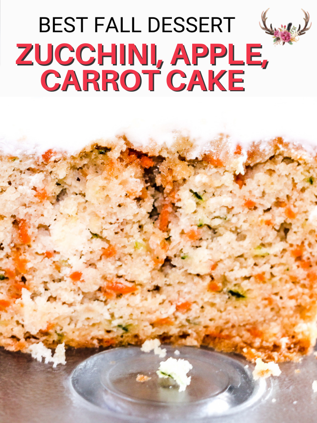 Zucchini Apple Carrot Bread