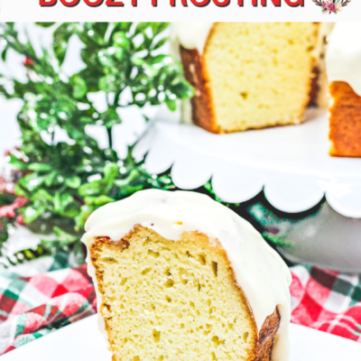 eggnog cake