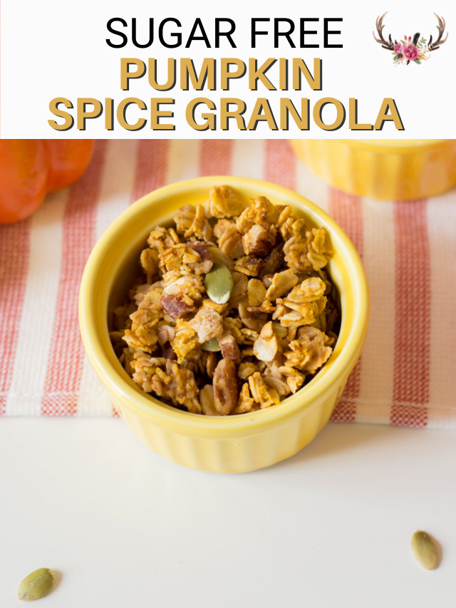 Sugar-Free Pumpkin Spice Granola