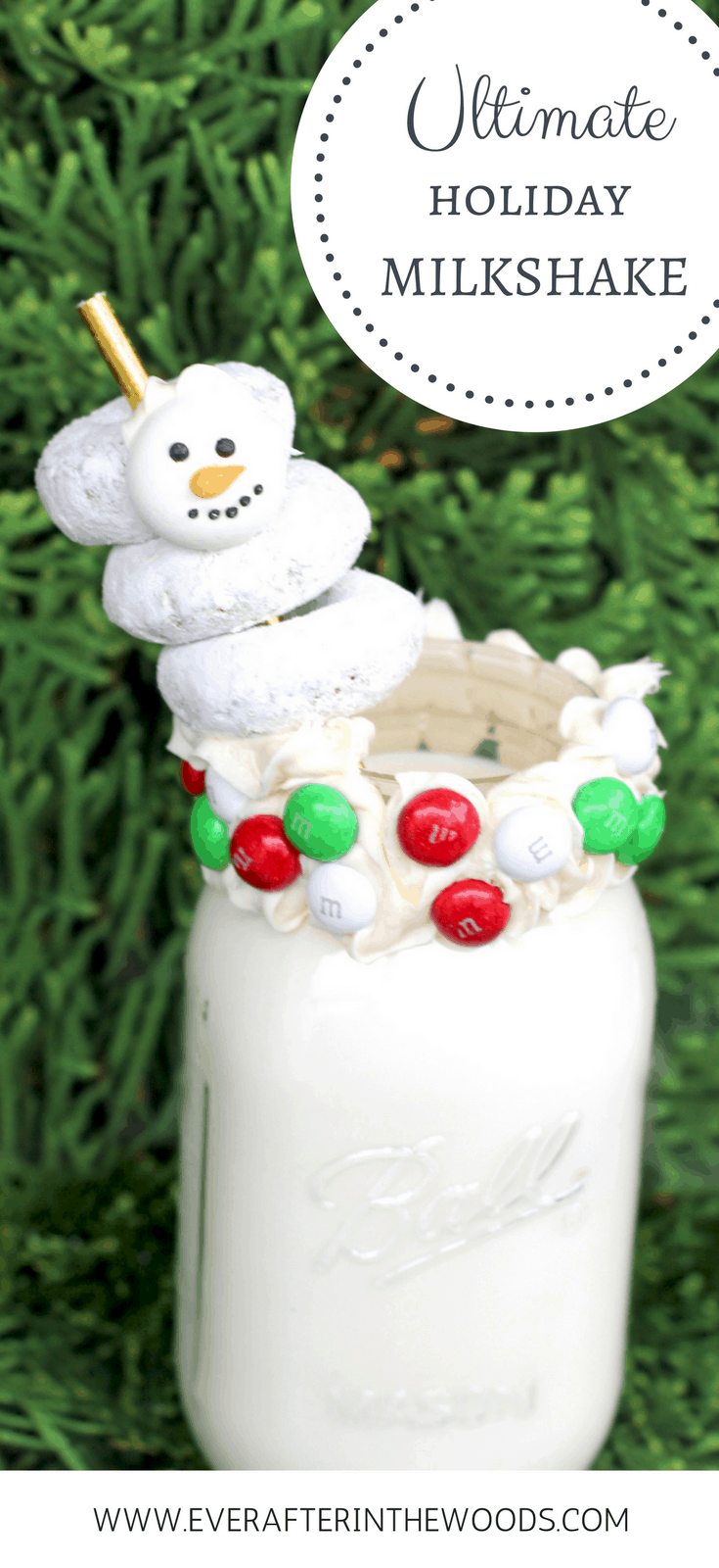 snowman milkshake