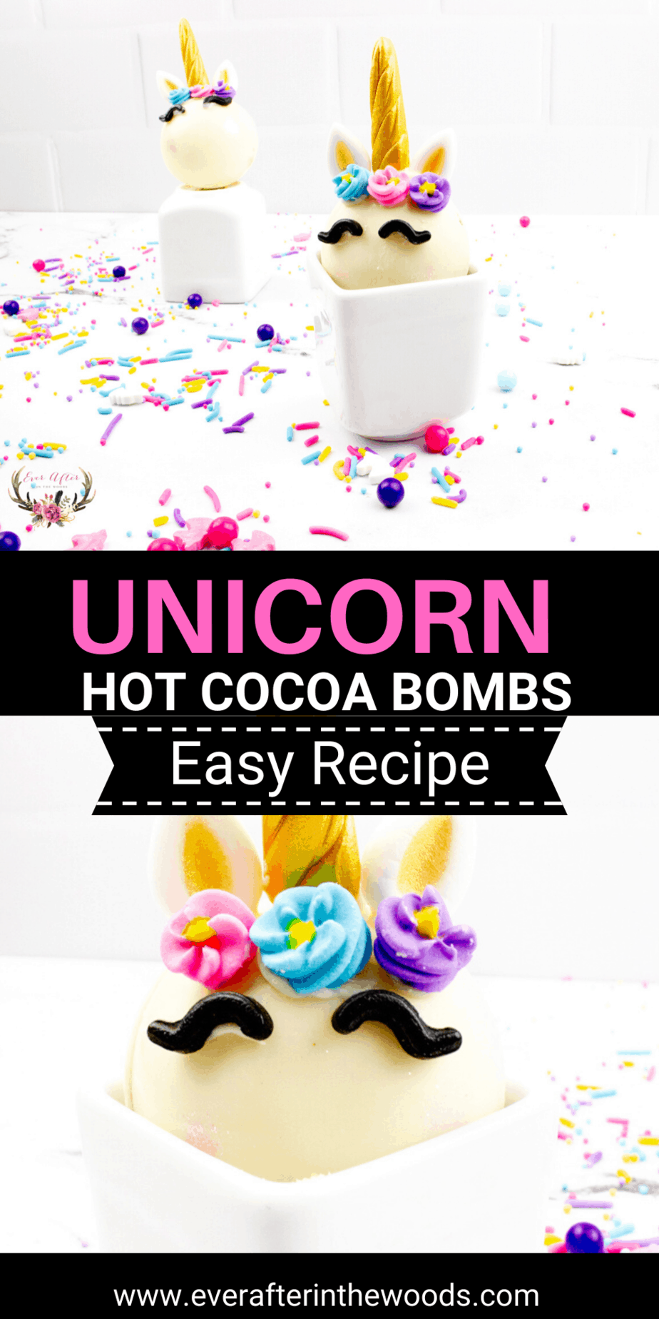 Magical Unicorn Hot Chocolate Stirrers