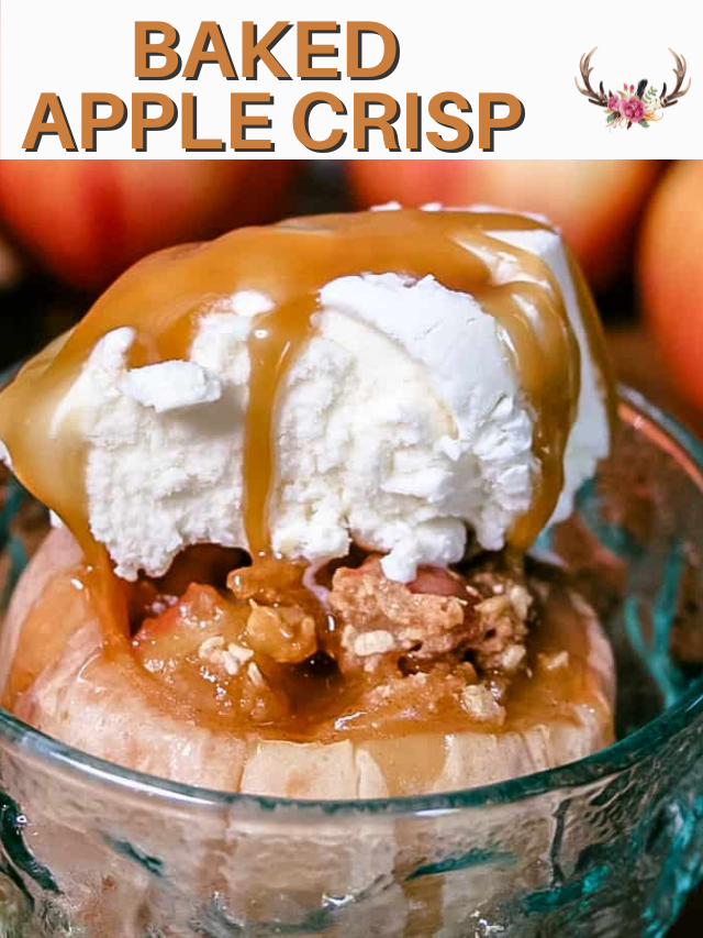 caramel baked apples