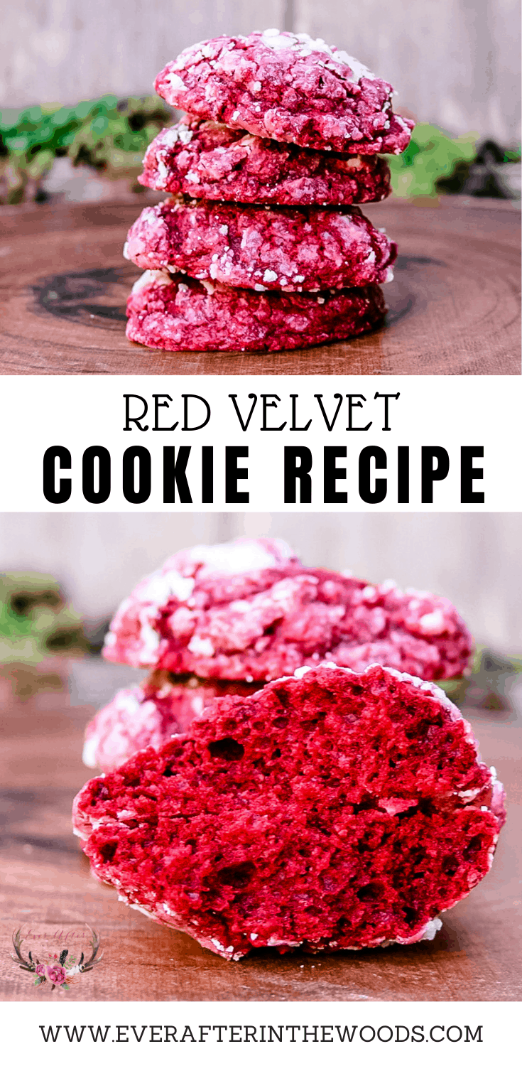 red velvet cookies from cake mix