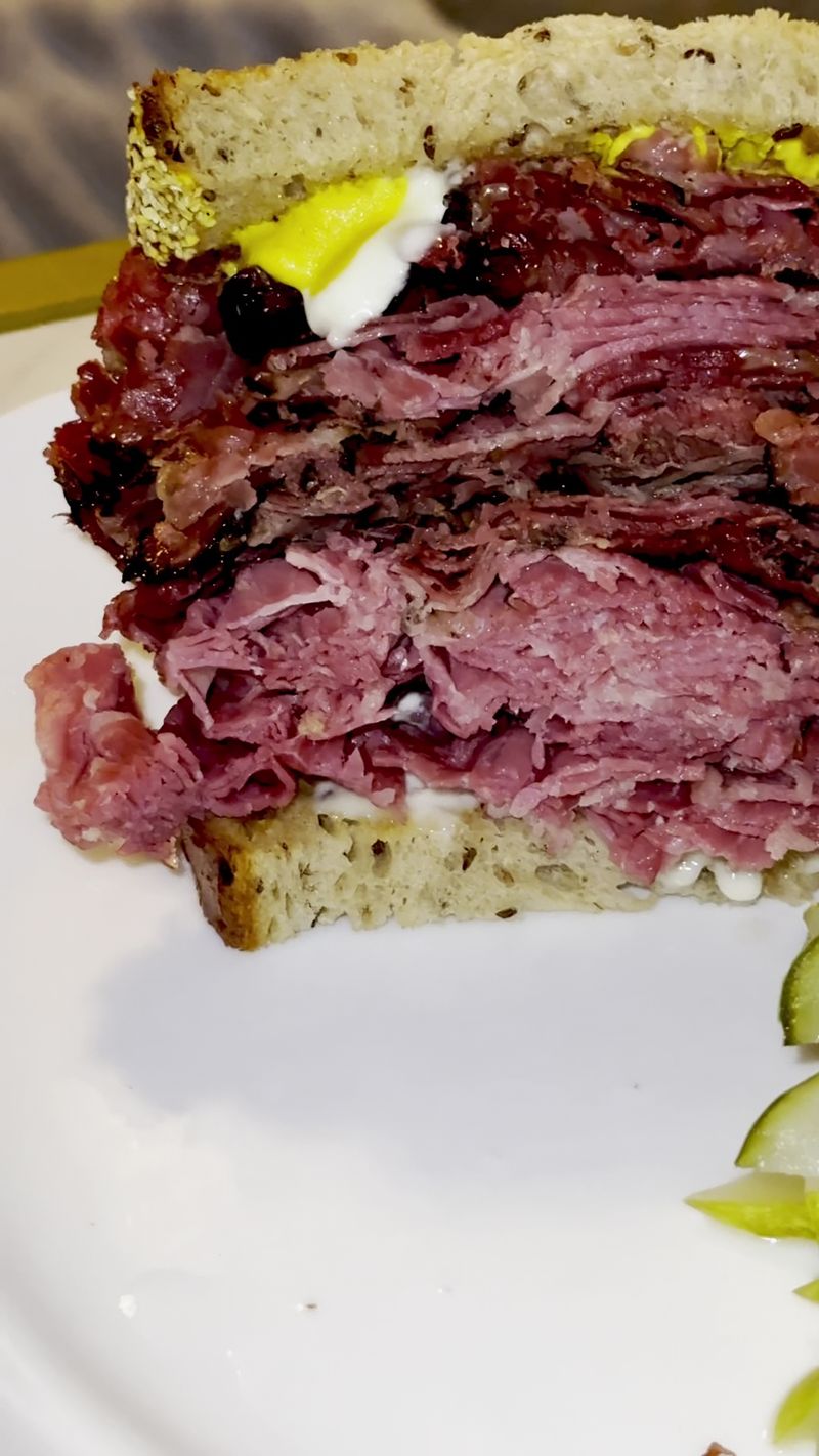 Corned Beef Carved Right in Front of You
