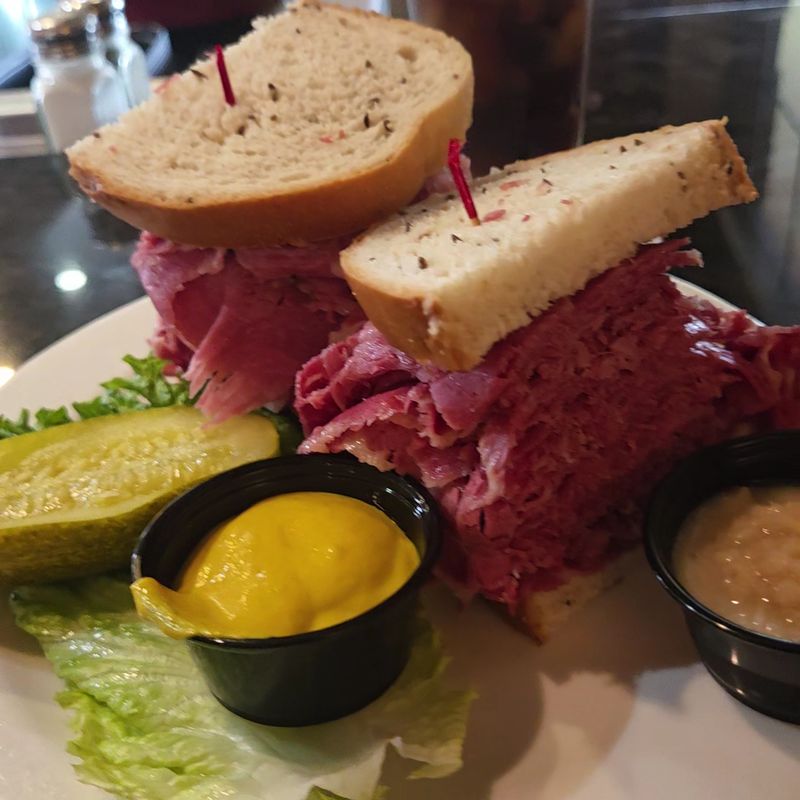 Corned Beef Piled Past Reason