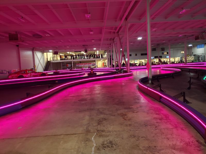 Cosmic Karting Lights Up The Night Cosmic Karting Lights Up The Night