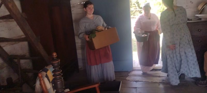 Costumed Interpreters Who Stay Firmly In The 1840s
